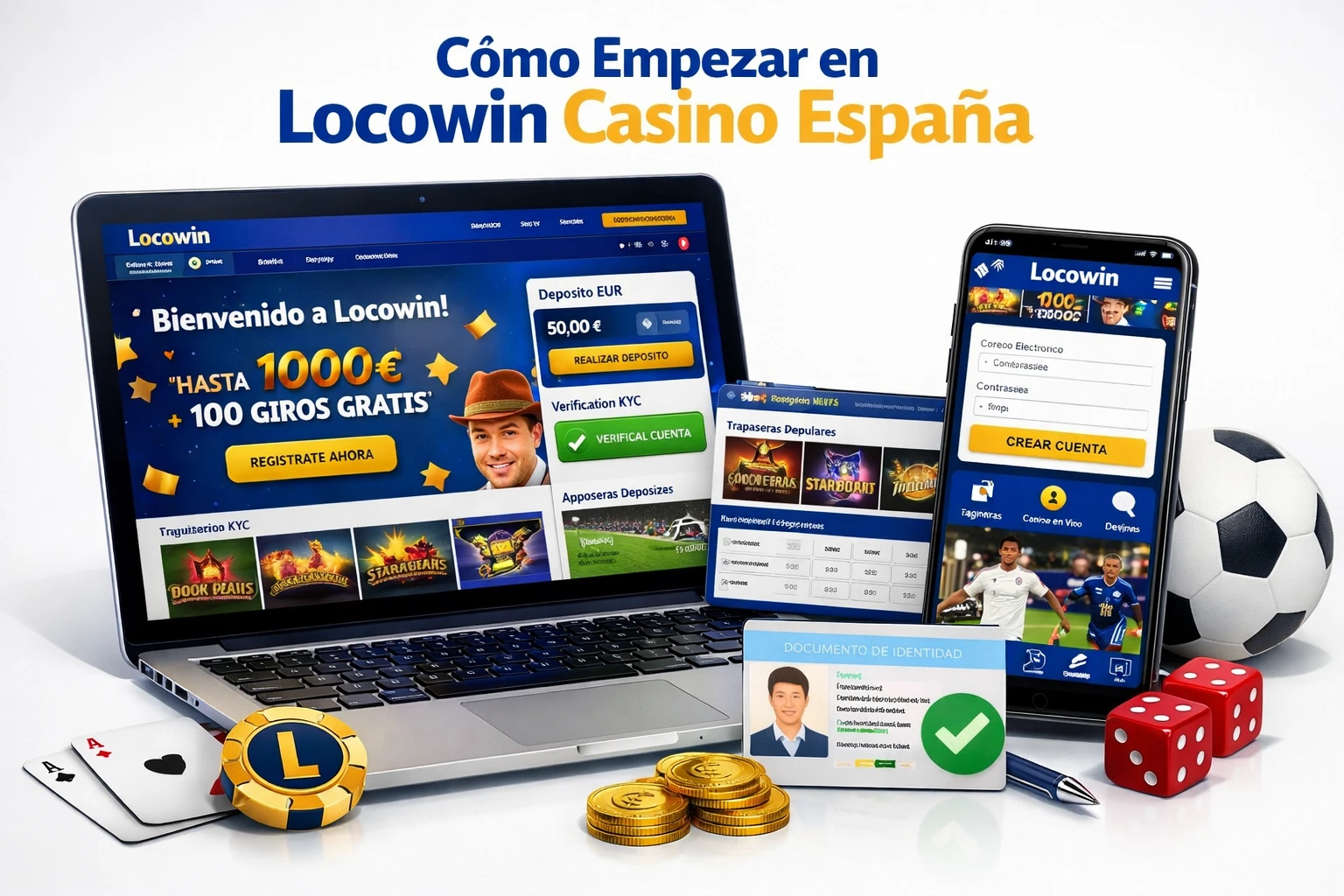 Locowin - Guía para empezar en el casino online en España